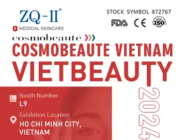 A Vietbeauty x Cosmobeauté Vietnam 2024: A ZQ-II orvosi bőrápolási termékei